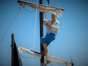 Pirat - hängend, Piratendekoration, Piraten