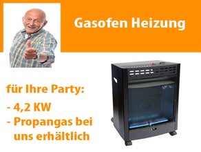 Gasofen, Gasheizung