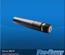 Shure SM 57 für Instrumentenabnahme