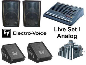 Komplette Lautsprecheranlage Live Set 1 Analog