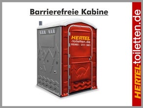 Barrierefreie Toiletten-Kabine / Tür selbst schließend