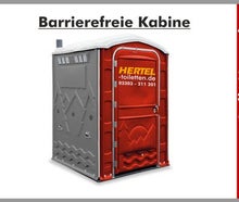 Barrierefreie Toiletten-Kabine / Tür selbst schließend