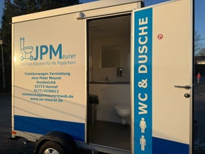 neuwertiger Duschwagen Badmobil WC Duschmobil mobiles Badezimmer