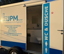 neuwertiger Duschwagen Badmobil WC Duschmobil mobiles Badezimmer