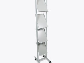 Helit mobiles Prospektregal
