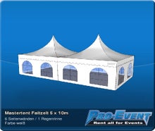 Mastertent Faltzelt 5 x 10m