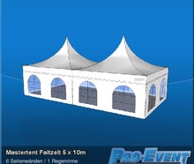 Mastertent Faltzelt 5 x 10m