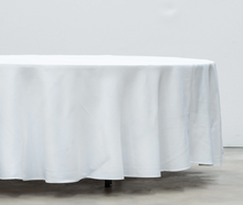 Tischtuch rund, weiß, Ø 320 cm