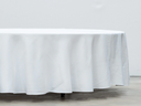 Tischtuch rund, weiß, Ø 320 cm