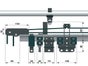 2 Meter Gerriets Vorhangschiene Joker 95 - BGV C1 Schienensystem - Schienenelement - Galerie - Bild 3