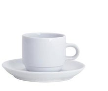 Tasse - Cappuccinotasse mit Untertasse, 0,25l - Kahla - Serie System Plus - inkl. Reinigung
