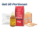 Popcornzubehör Paket 50 (je 50 Stück)