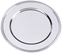 Platzteller aus Edelstahl