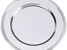 Platzteller aus Edelstahl