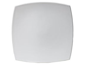 Glasteller ECI quadrat weiß 26,5cm