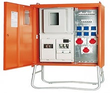 Baustromverteiler, Baustromkasten