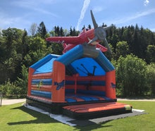Hüpfburg Flugzeug Super