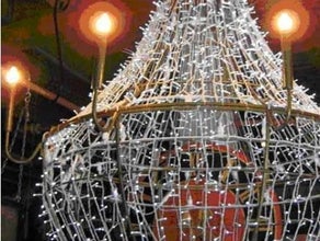 Kronleuchter, Leuchter, Lampe, Barock, Deckenleuchte, Deckenlampe, Beleuchtung