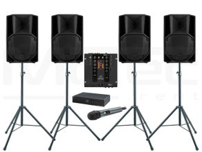 Lautsprecher Musikanlage Beschallungsanlage Boxen für eine Sportveranstaltung/ Turnier, Vortrag, Präsentation o.ä.