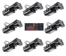 Komplettset mit 8x Robe DJ Scan 250 XT und JB Lighting 1612 Controller