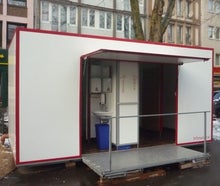 Toilettenwagen / Toillettencontainer
