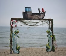 Eingangstor - Fischer , Maritim, Unterwasser Thema