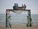 Eingangstor - Fischer , Maritim, Unterwasser Thema