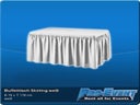 Buffettisch Skirting (versch. Farben)