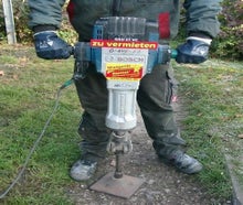 Stampfer, Aufbruchhammer mit Vorsatz, Elektro