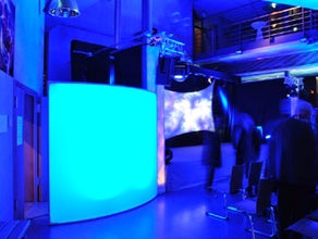 Easy Wall Raumteiler beleuchtet LED strtech weiß HMS