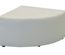 Lounge Hocker-Ecke, weiß
