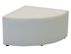 Lounge Hocker-Ecke, weiß