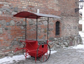 Nostalgie Grill Wagen
