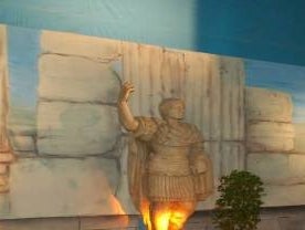 Antike griechische Säulen Kulisse, Griechenland, Tempel, Säule