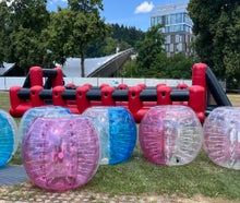 Bubble/Bumper Soccer mit Spielfeld