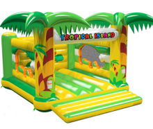 Hüpfburg Tropical Island