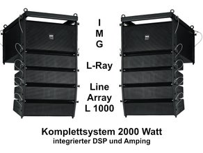 Lautsprecheranlage -Line Array L-1, Beschallungssystem für Events