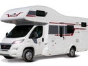 Zefiro 690 mit einer Dinette für bis zu 6 Essplätze und Etagenbetten im Heck - Galerie - Bild 1