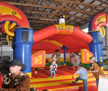 Hüpfburg Western Saloon inkl. 19% MwSt.