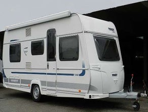 Wohnwagen Fendt 540 TG, Caravan, 1700 kg, Markise, Mover