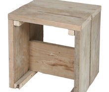 Loungehocker Wood - Holzmöbel