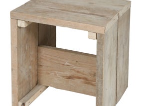 Loungehocker Wood - Holzmöbel