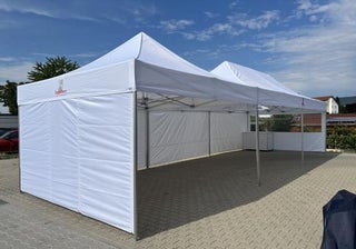 ProTent 4x8m Faltzelt / Partyzelt - www.mietedeinezelte.de