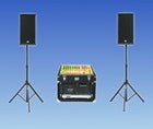 Komplettes Musikanlagensystem für 100 Personen