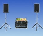 Komplettes Musikanlagensystem für 100 Personen