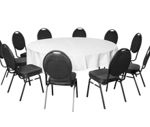 Dinnertableset 9 Tisch Stuhl Husse Banketttisch Bankettstuhl Polsterstuhl