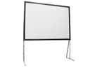 Faltrahmen Leinwand 4,5 m mieten – Projektionsleinwand, Beamerleinwand, Videoleinwand