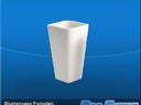 Blumenvase Porzellan (je 6 Stück) - Galerie - Bild 1