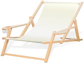 Liegestühle & Sonnenschirm