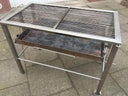 großer Holzkohlegrill Edelstahl, Grillfläche 100 x 50 cm - Galerie - Bild 1